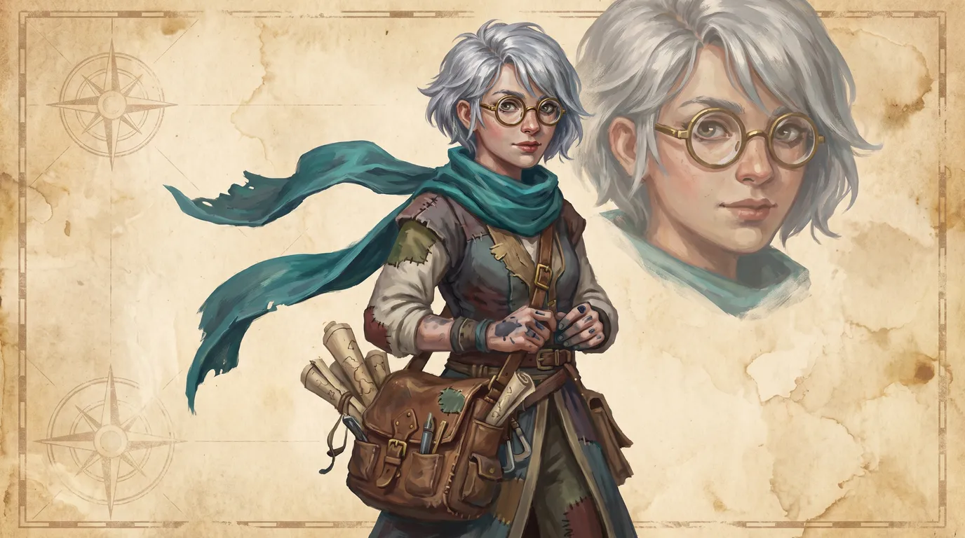 An Illustrator Keeps One Hero Across Every Scene — Character reference